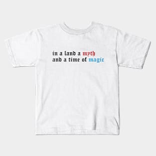 in a land of myth (colour) Kids T-Shirt